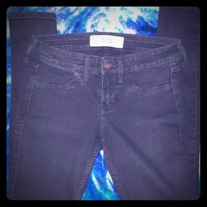 Hollister Super Skinny Black Jeans